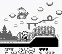 une photo d'Ã©cran de Kid Dracula sur Nintendo Game Boy